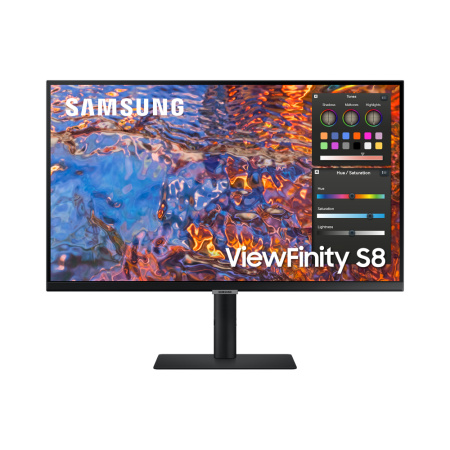 Samsung S80PB LED display 68.6 cm (27") 3840 x 2160 pixels 4K Ultra HD Black (LS27B800PXPXEN)